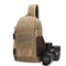 Outdoor Photography Canvas Wear-Resistant Leisure Camera Bag Single Shoulder Chest Bag
