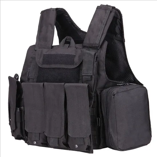 Camouflage Tactical Black Eagle Protective Vest Training Equipment Vest Set