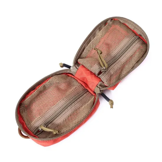 500d Nylon Outdoor Small Medical Emergency Storage Bag Molle Tactical Waist Hanging Bag Kit