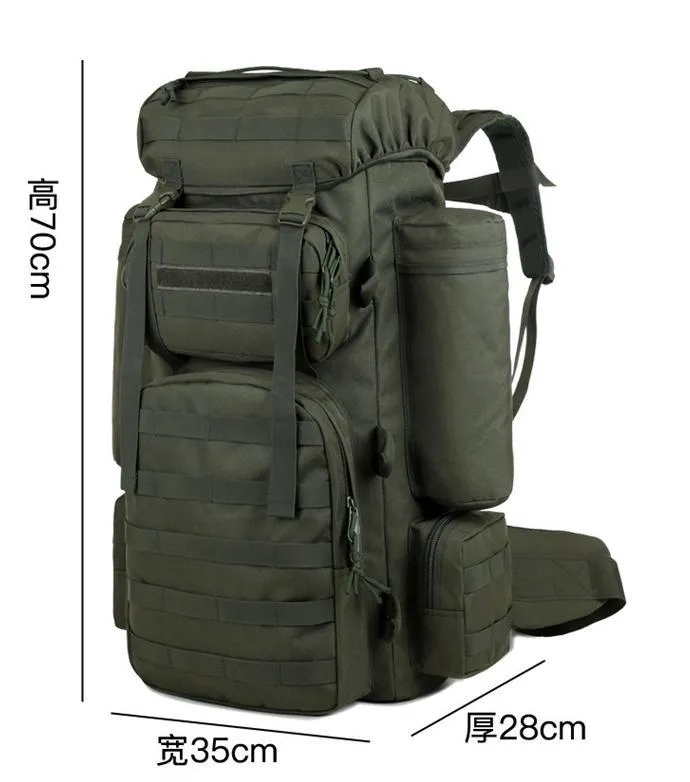 Large Capacity Travel and Mountaineering Outdoor Backpacks Waterproof