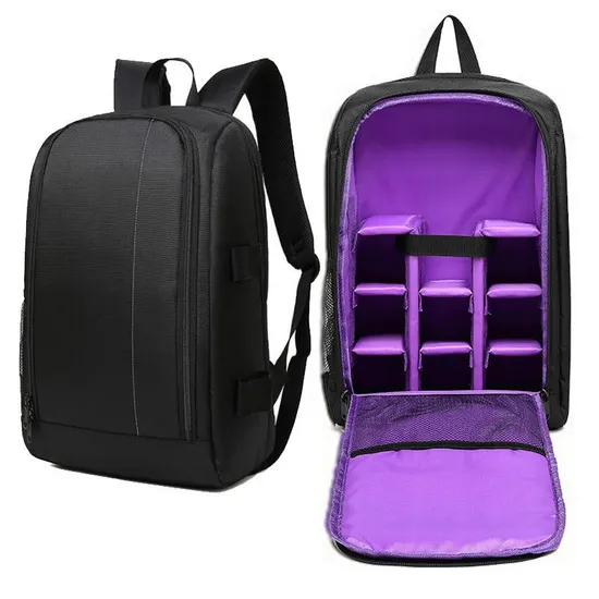 New DSLR Camera Bag Waterproof Wear-Resistant Digital Photography Outdoor Backpack