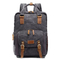Camera Bag Wax Dyed Waterproof Canvas Leisure Backpack Photography Bag DSLR Digital Backpack