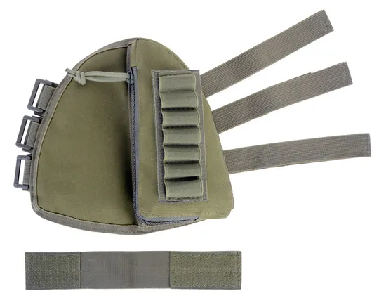 Double Layer 7+7 Confucius Magazine Bag Set Camouflage Outdoor Hunting Multifunctional Tactical Cheek Rest Cover Bullet Bag