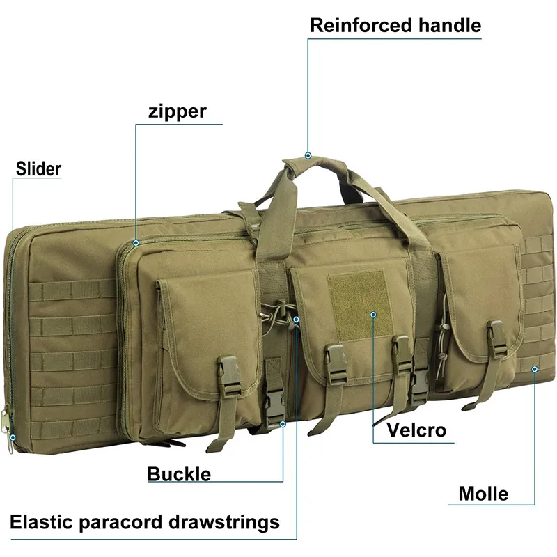 Tactical Gun Bag 36 Inch Outdoor Field Equipment Storage Kit Handbag