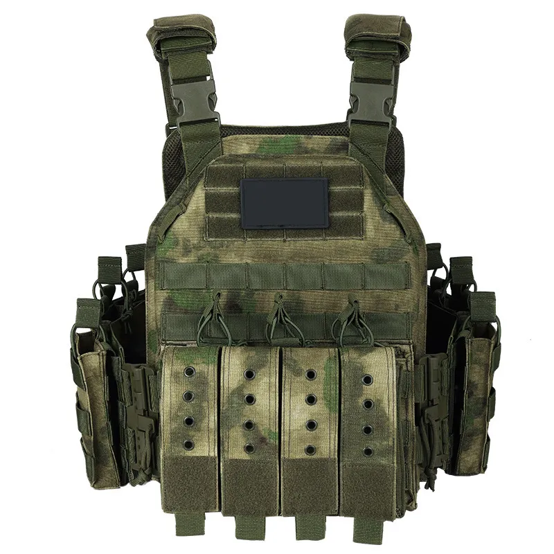 Tactical Vest Outdoor Protective Equipment Combat Quick Detachable Tactical Vest Camouflage Training Suit