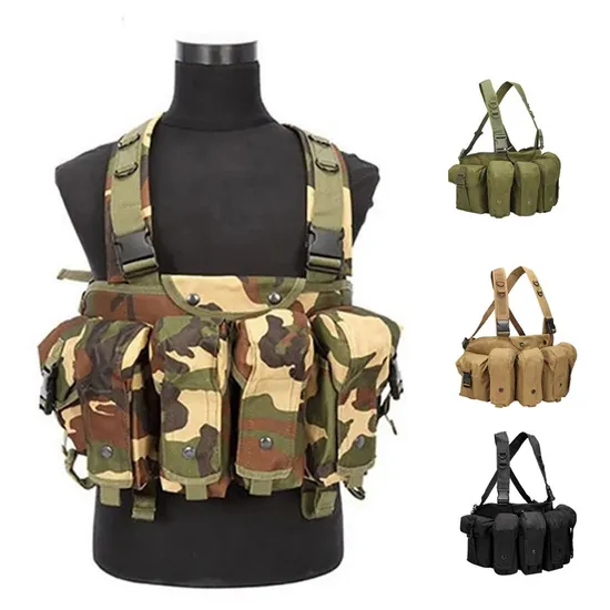 Tactical Ak 600d Oxford Cloth Vest Durable Shooting Game Expansion Equipment Outdoor Training Vest