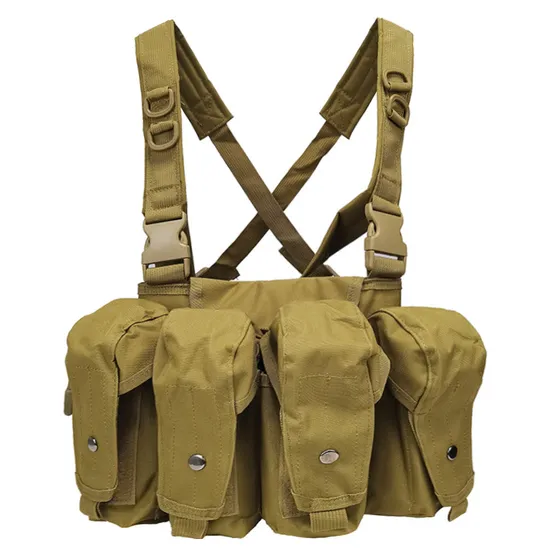 Ak Belly Bag Tactical Vest Field Camo Combat Vest Molle Multi Functional Vest Tactical Equipment