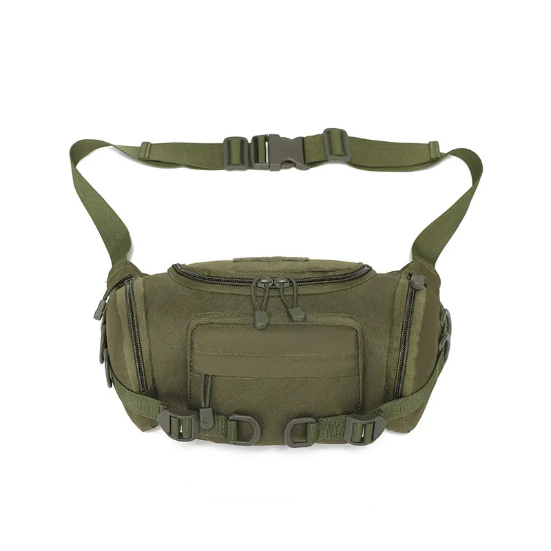 New Waist Pack Outdoor Training Camouflage Tactical Small Anti Splash Mountaineering Bag