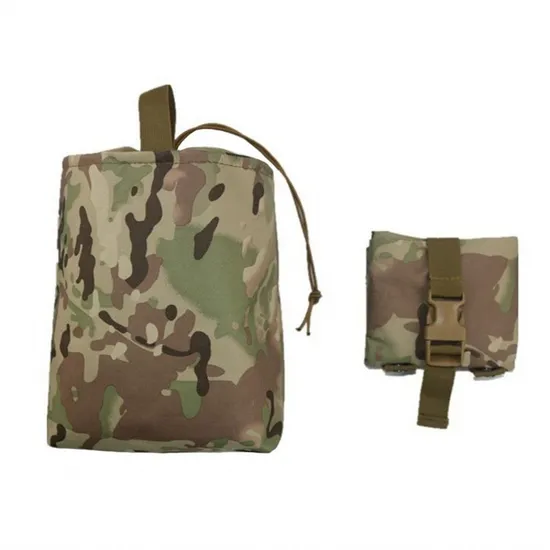 Folding Recycling Bag Molle Accessory Hanging Bag Outdoor Sports Multifunctional Waist Bag