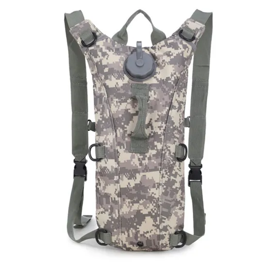Camouflage Cycling Sports Water Bag Outdoor Backpack 3L Water Bag Backpack