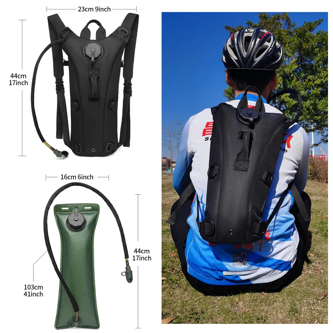 3L Riding Mountaineering Travel Tactical Water Bag Backpack