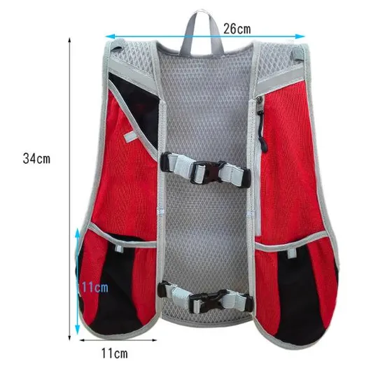 Running Hydration Vest Backpack with Water Bladder Supplier