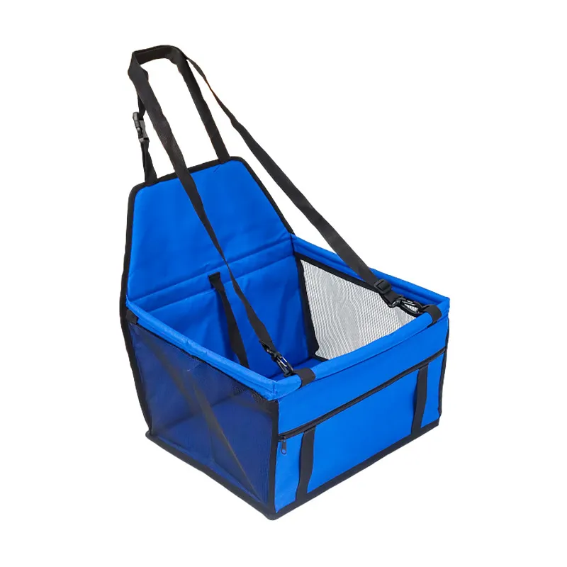 New Modern Style Pet Dog Car Basket Seat Booster PVC Frame Support Safe Soft Dog Car Booster Seat