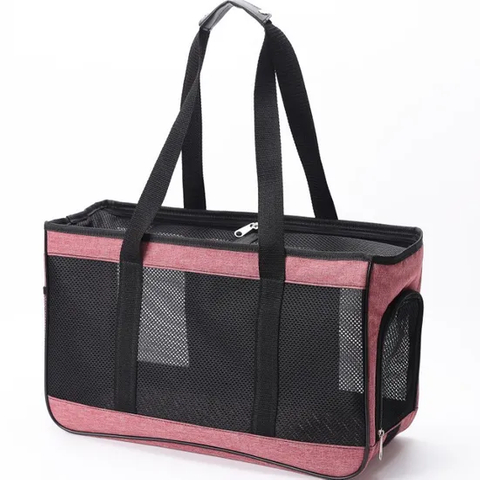 Cheap Medium Large Safety Zippers Foldable Crossbody Airline Approved Pet Cat Dog Carrier Travel Bag