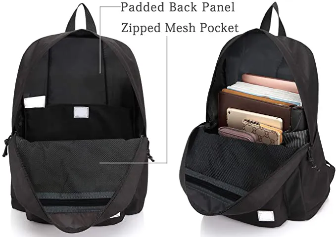 Customized Durable Leisure Water Resistant Casual Daypack Student College Backpack