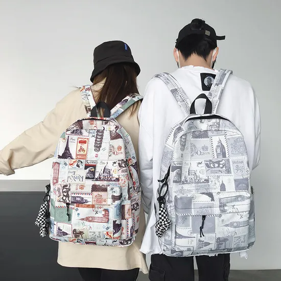 New Fashion Large Capacity Women Backpack Waterproof Oxford Backpack Sports Backpack for Women Men