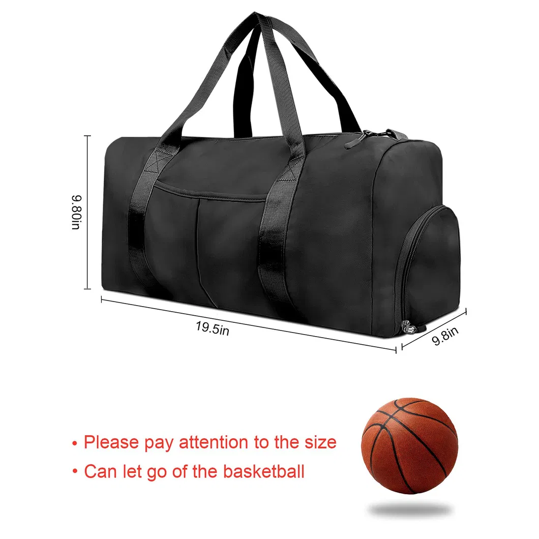 Travel Bag Outdoor Sports Luggage Waterproof Custom Print Duffel Oxford Gym Bag