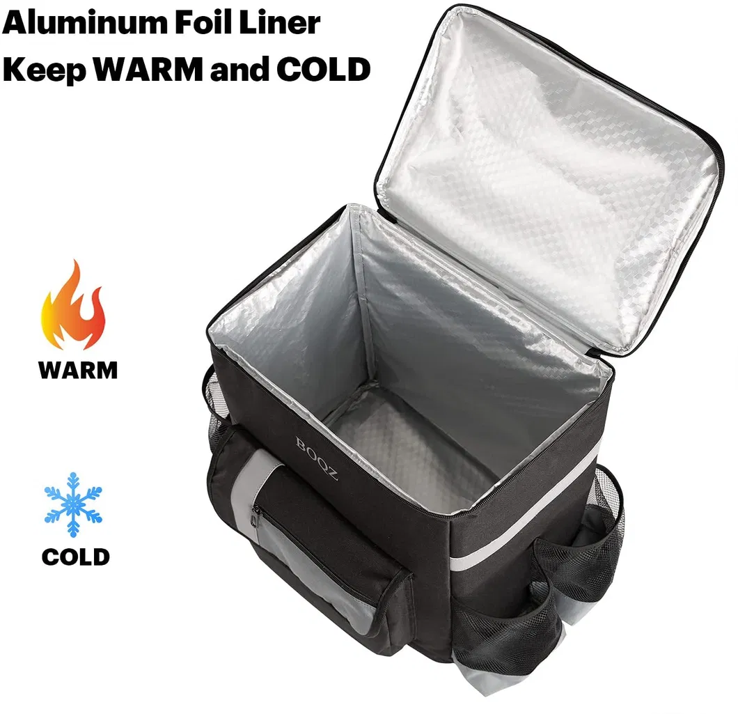 Custom Thermal Food Delivery Backpack Insulated Waterproof Cooler Bag