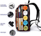 Customized New Lifestyle Durable Leisure Student College Computer Bookbag Travel Laptop USB Charging School Backpack