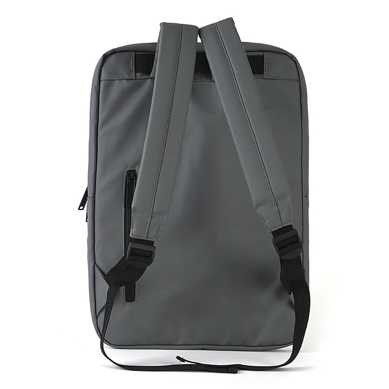 Customized High-Quality Durable PU Material Backpack New Business Travel Laptop College Backpack for Men