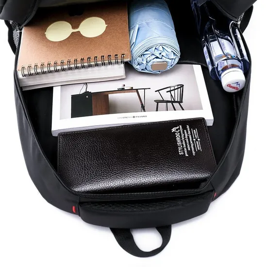 Custom New Men Travel Leisure Business Laptop Backpack Fashion School Students Backpack