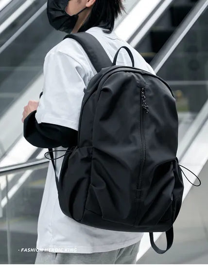 Custom Logo Casual Anti-Theft Waterproof Backpack PVC Lined Mochila Escolar for School Laptop Business Bags