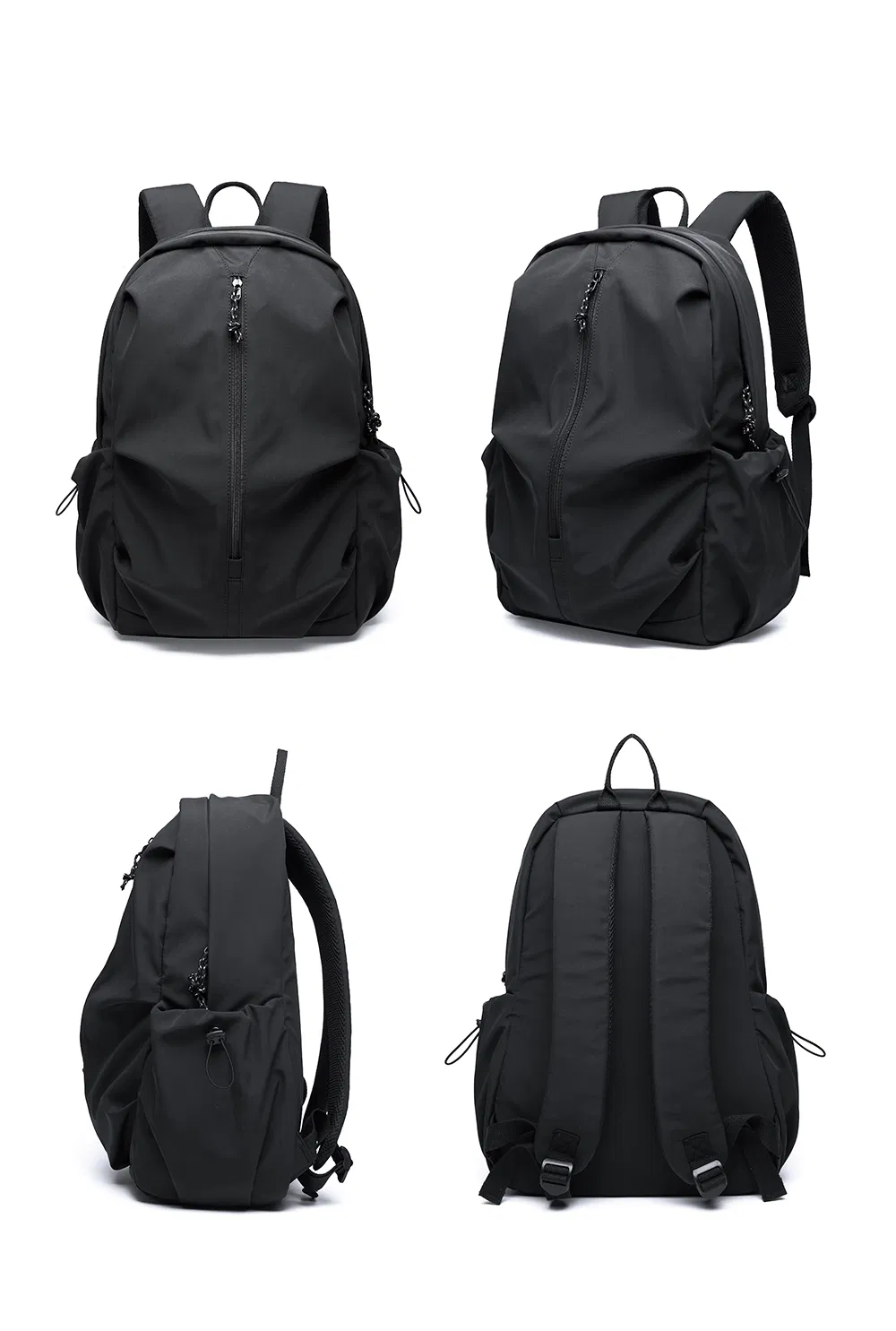 Custom Logo Casual Anti-Theft Waterproof Backpack PVC Lined Mochila Escolar for School Laptop Business Bags