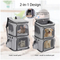 Custom Pet Backpack Travel Double Compartment Carrier Backpack for Small Cats and Dogs
