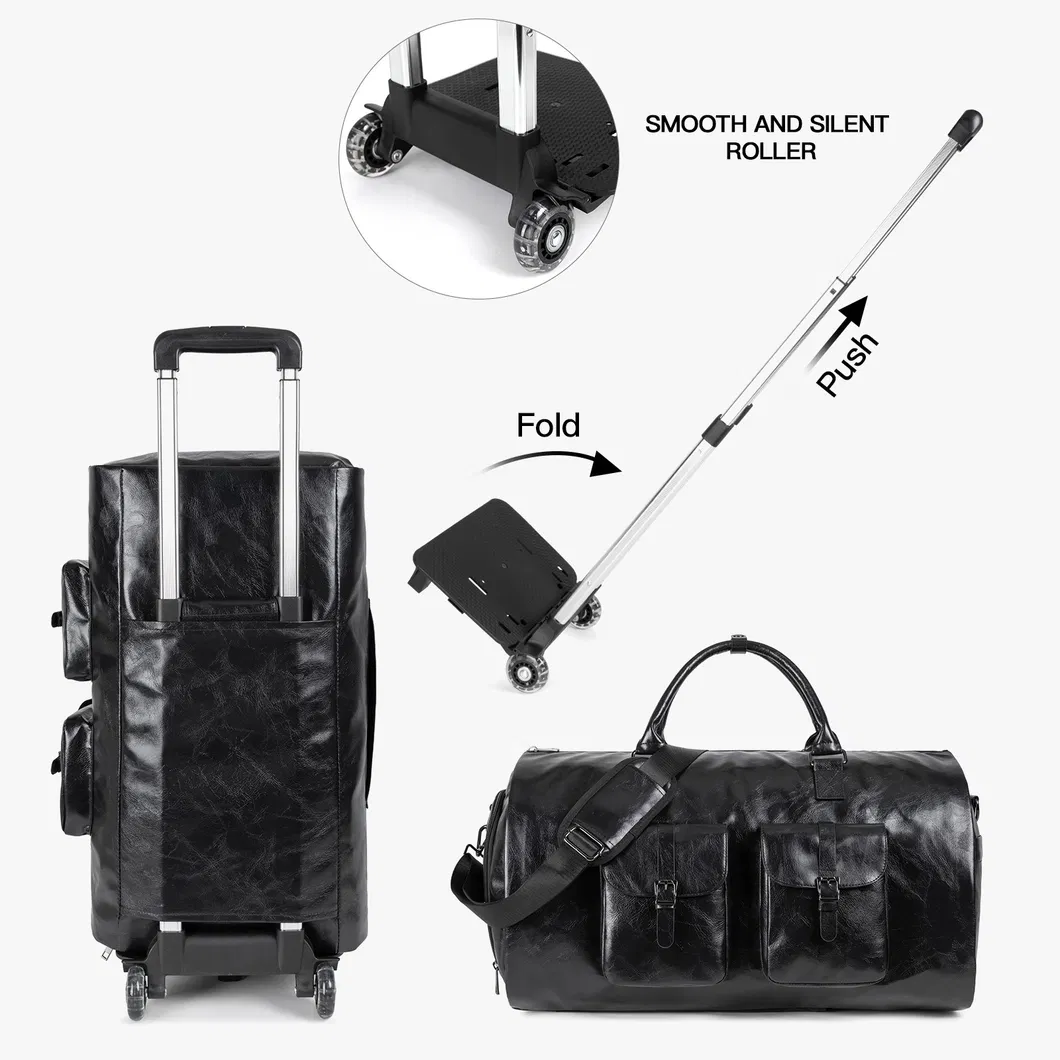 Business Travel Clothing Bag Disassembly Lever Luggage Bag Fashion Suit Travel Folding Bag Handbag