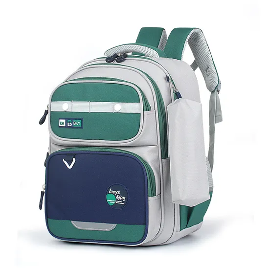 2024 New Load Reducing Waterproof Backbone Protection Children′s Backpack for Grades 3 to 6 Backpack