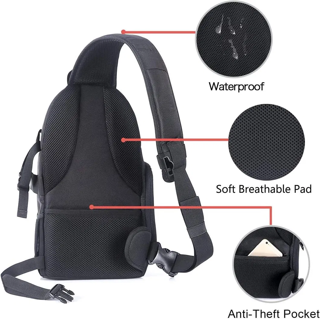 Camera Shoulder Backpack Waterproof Multifunctional Cross Photography Bag SLR Camera Bag