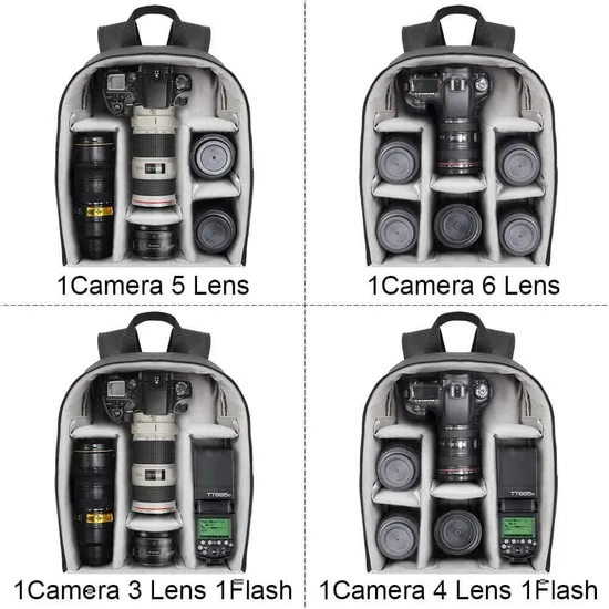 New Digital Camera Backpack Waterproof Outdoor Photography Bag Camera Backpack
