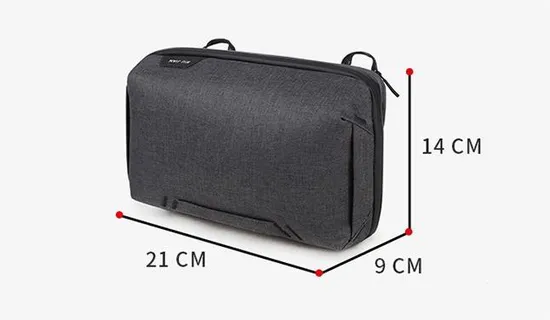 Convenient Digital Accessory Storage Camera Battery Memory Card Cosmetics Bag