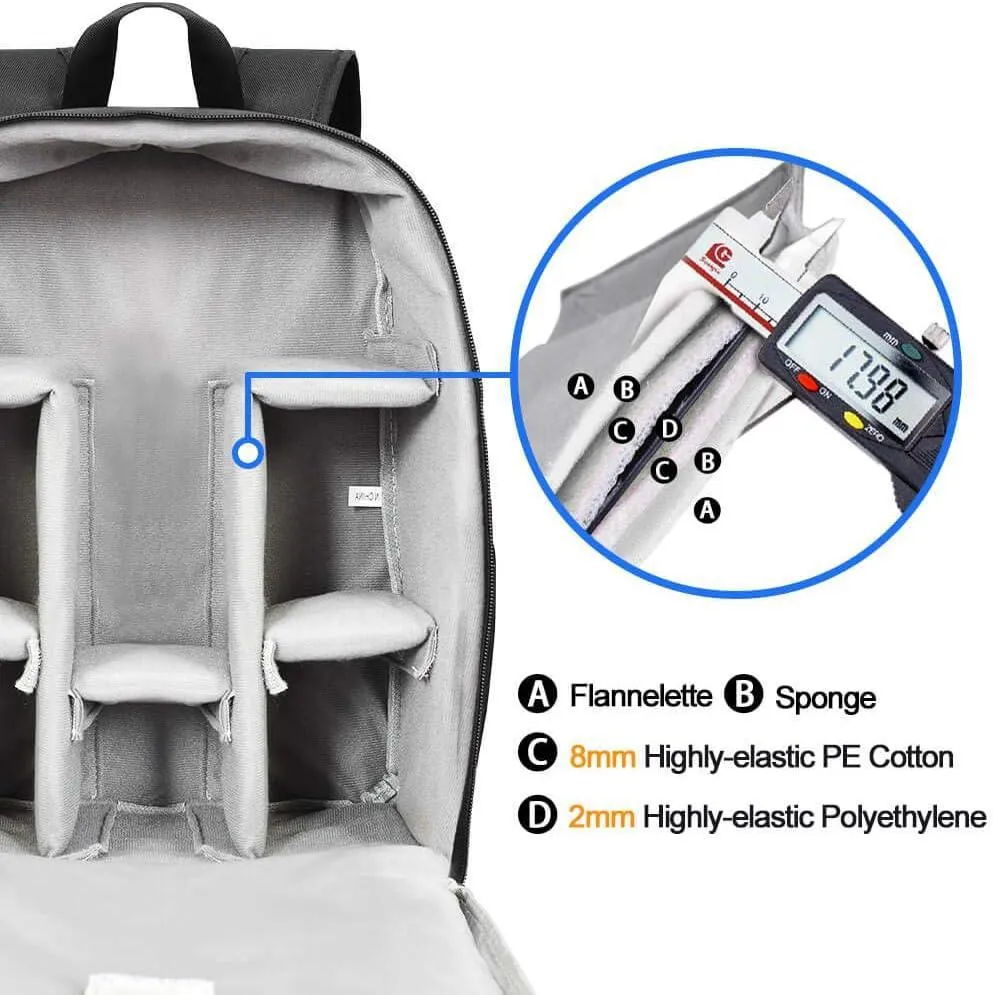 New Digital Camera Backpack Waterproof Outdoor Photography Bag Camera Backpack