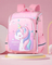 New Elementary School Student Astronaut Unicorn Love Smiling Face Integrated Hard Shell Backpack