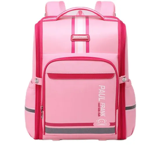 Primary School Backpack for Grades One to Six Boys and Girls Shoulder Bag for Reducing Burden and Protecting Spine