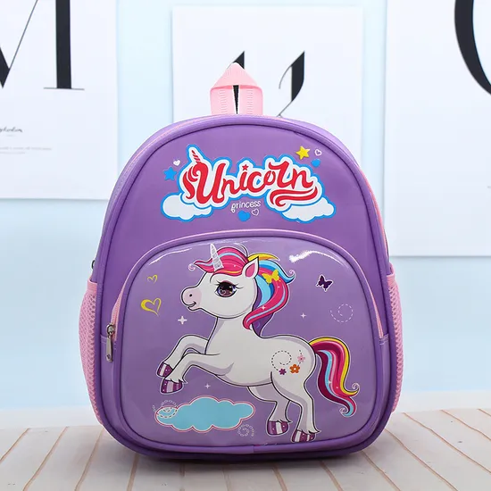 2024 New Elementary School Cartoon Children′s School Backpack Kindergarten Small Backpack