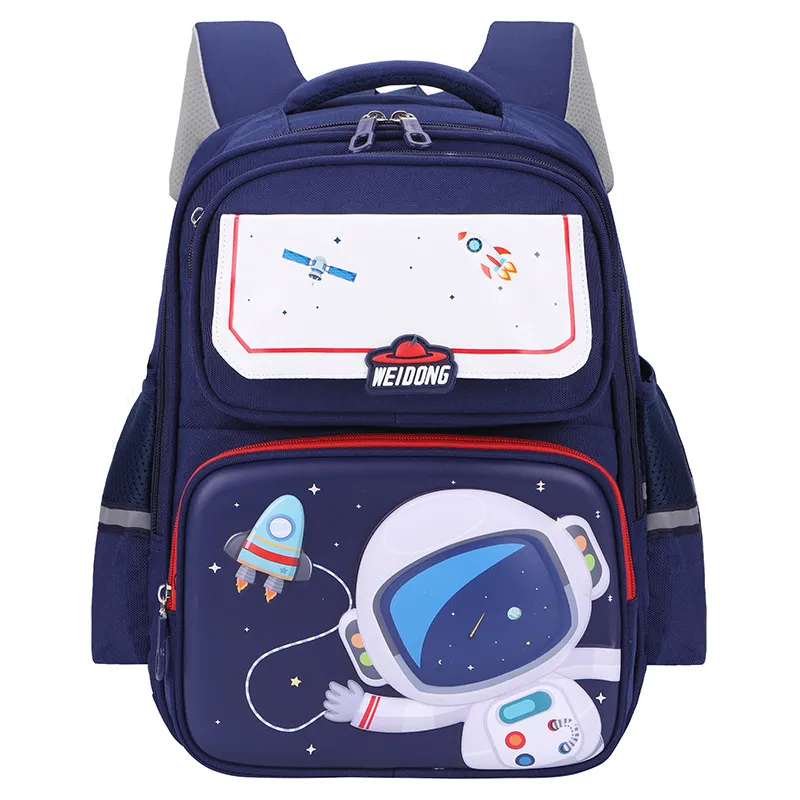 Elementary School Unicorn Astronaut Reducing Load and Backbone Protection Children&prime;s Star Dream Cartoon Anime Backpack