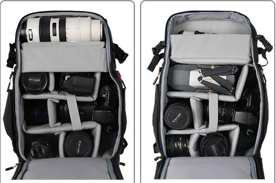 Photography Backpack Shoulder SLR Camera Backpack Professional Equipment Drone Backpack