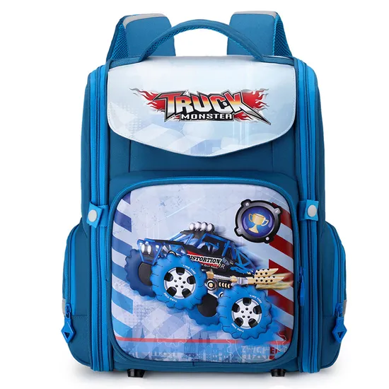 New Load Reducing Cartoon Student Backpack with Large Capacity Lightweight Backpack