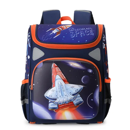 2023 New Load Reduction Kindergarten School Backpack Spine Protection Primary School Student Backpack