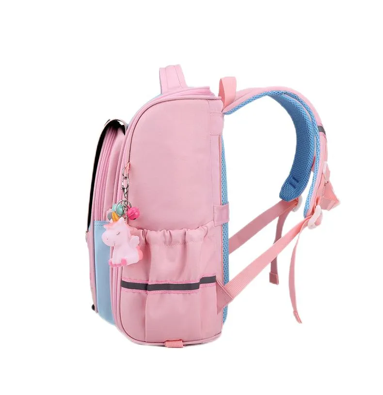New Space Backpack for Elementary School Students From Grades 1 to 6 Lightweight Spine Protection for Boys and Girls