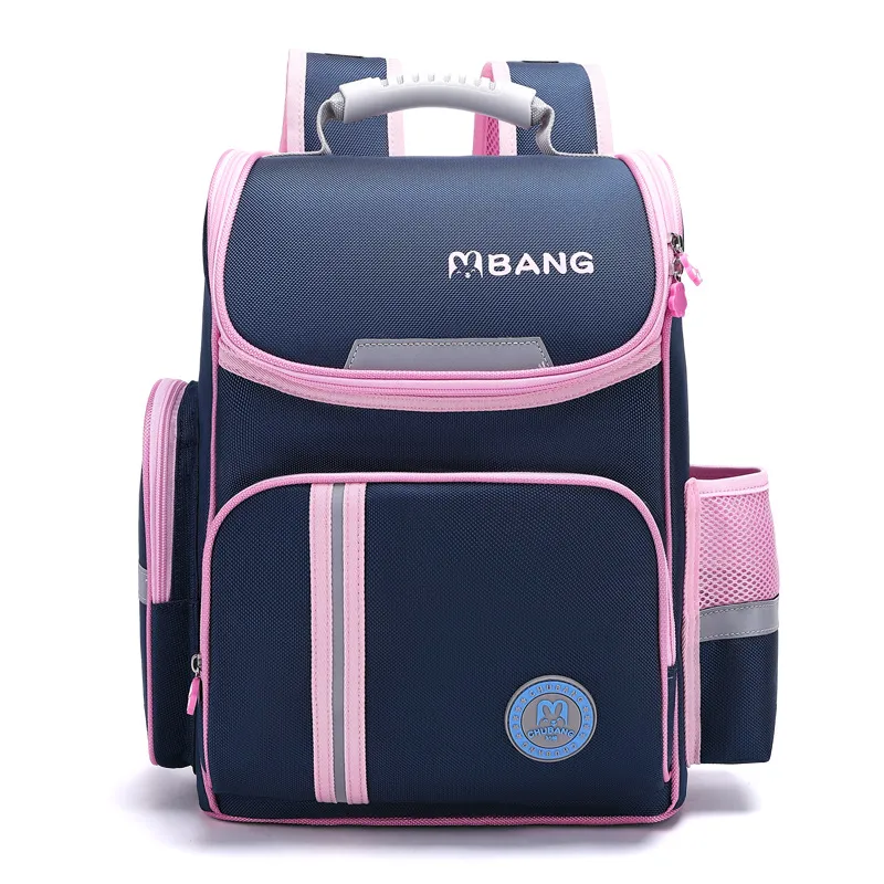 Primary School Backpack Female Student Children&prime;s Large Capacity Lightweight Backpack