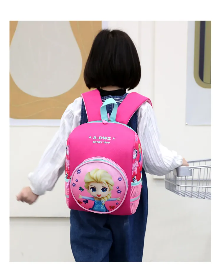 Kindergarten Backpack for Boys and Girls Children with Stress Relief Cartoon Cute Student Backpack