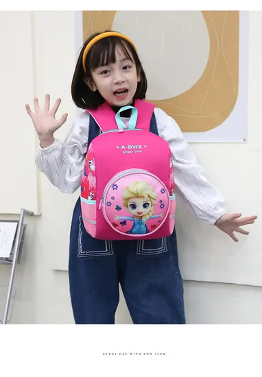 Kindergarten Backpack for Boys and Girls Children with Stress Relief Cartoon Cute Student Backpack