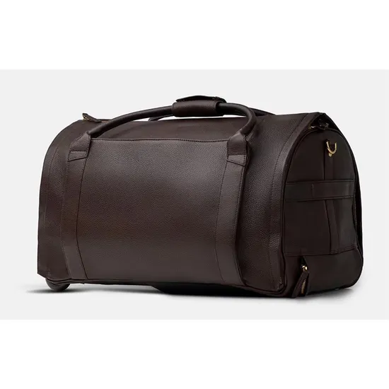 PU Travel Suit Trolley Bag Foldable Large Capacity Men′s Multifunctional Business Travel Suit Storage Luggage Bag