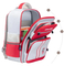 New Boys and Girls Primary School Student Backpack Embroidered to Reduce Burden and Protect Spine Backpack