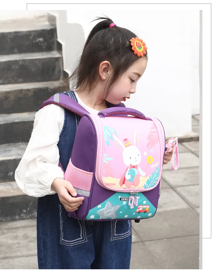 Factory Customized Children&prime;s Cartoon Backpack for Boys and Girls Kindergarten Backpack