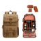 Outdoor Photography Bag Digital SLR Professional Waterproof Wax Dyed Canvas One Shoulder Camera Bag
