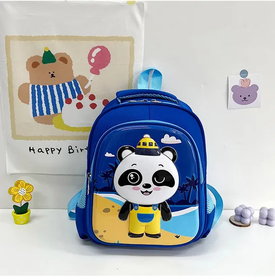 Cartoon Cute Elementary School Backpack with Large Capacity Load Reducing and Spine Protecting Backpack